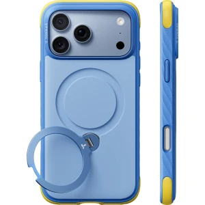 OUTLET: Etui Torras Ostand Q3 Rugg do iPhone 18 Pro / 17 Pro do MagSafe, niebieskie