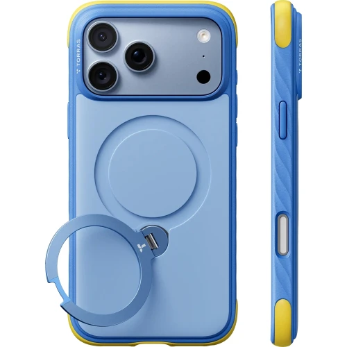Etui Torras Ostand Q3 Rugg do iPhone 18 Pro / 17 Pro do MagSafe, niebieskie (1/7)
