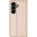 Etui z klapką Dux Ducis Skin Pro do Galaxy S26 FE, różowozłote (12/12)