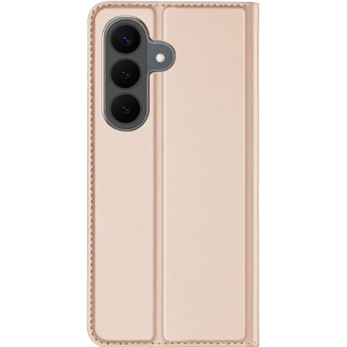 Etui z klapką Dux Ducis Skin Pro do Galaxy S26 FE, różowozłote (12/12)