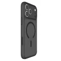 Etui Spigen Ultra Hybrid Mag do MagSafe do iPhone 18 Pro Max, półprzezroczysto-czarne (12/16)