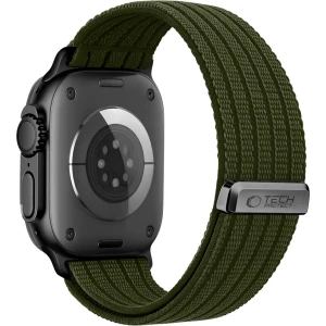 OUTLET: Pasek Tech-Protect Nylon Sport do Apple Watch 49/46/45/44 mm, zielony