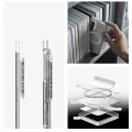 Etui Spigen Ultra Hybrid Pro Mag do MagSafe do Galaxy Z Fold8 Ultra, przezroczysto-białe