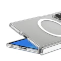 Etui Spigen Ultra Hybrid Pro Mag do MagSafe do Galaxy Z Fold8 Ultra, przezroczysto-białe