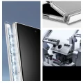 Etui Spigen Ultra Hybrid Pro Mag do MagSafe do Galaxy Z Fold8 Ultra, przezroczysto-białe