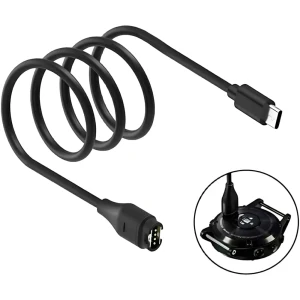 OUTLET: Kabel do ładowania zegarków Garmin, Beline, USB-C, 1m, czarny