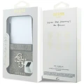 Etui Guess Hardcase 4G Big Metal Logo do Galaxy Z Flip8, brązowe