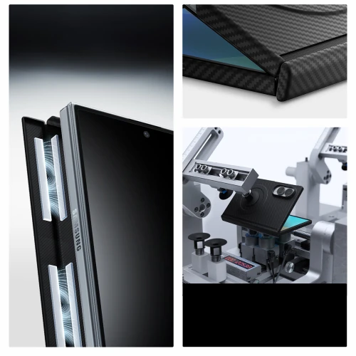 Etui Spigen Air Skin Aramid Mag do MagSafe do Galaxy Z Fold8, czarne