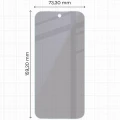 2x Prywatyzujące szklo hybrydowe z eko aplikatorem Bizon Eplikator Hybrid Shadow do Google Pixel 11 Pro XL (2/5)