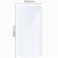 2x Szkło hybrydowe z eko aplikatorem Bizon Eplikator Hybrid Mule do Google Pixel 11 Pro XL (2/5)
