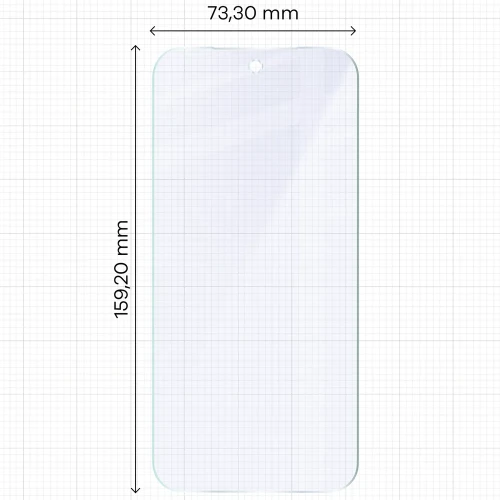 2x Szkło hybrydowe z eko aplikatorem Bizon Eplikator Hybrid Mule do Google Pixel 11 Pro XL (2/5)