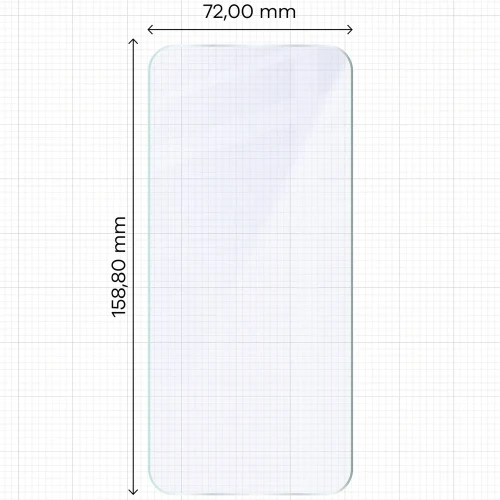 Elastyczne szkło hybrydowe Bizon Hybrid Mule Duo do Vivo X500 Pro Max, 2 sztuki (2/4)