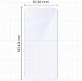 Elastyczne szkło hybrydowe Bizon Hybrid Mule Duo do Vivo X500 Pro, 2 sztuki (2/4)