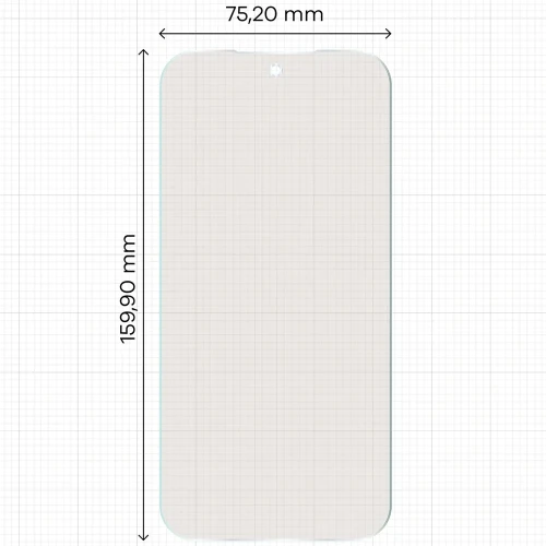 Folia matowa Bizon Film Matte Duo do Xiaomi POCO F9 Ultra, 2 sztuki (2/5)