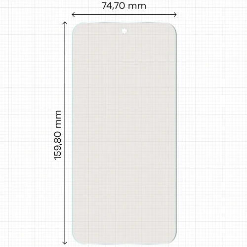 Folia matowa Bizon Film Matte Duo do Xiaomi Redmi Note 17 Pro Max 5G, 2 sztuki (2/5)