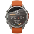 Folia matowa Bizon Watch Film Matte Duo do Garmin Fenix 9 Pro (47 mm), 2 sztuki (2/5)