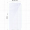 Elastyczne szkło hybrydowe Bizon Hybrid Mule Duo do Xiaomi POCO F9 Ultra, 2 sztuki (2/4)