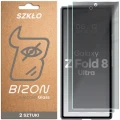 Prywatyzujące szkło hartowane Bizon Glass Clear Shadow Duo do Galaxy Z Fold8 Ultra, przyciemniane, 2 sztuki (1/4)