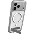 Etui ZAGG Crystal Palace Snap Kickstand do MagSafe do iPhone 18 Pro / 17 Pro, przezroczysto-białe (2/9)