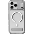 Etui ZAGG Crystal Palace Snap Kickstand do MagSafe do iPhone 18 Pro / 17 Pro, przezroczysto-białe (3/9)