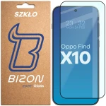 Szkło hartowane Bizon Glass Edge do OPPO Find X10, czarna ramka