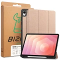 Etui z klapką Bizon Case Tab Lizard do Galaxy Tab S12 Plus, różowozłote (9/9)