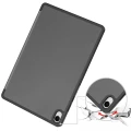 Etui z klapką Bizon Case Tab Lizard do Galaxy Tab S12 Plus, szare (3/9)