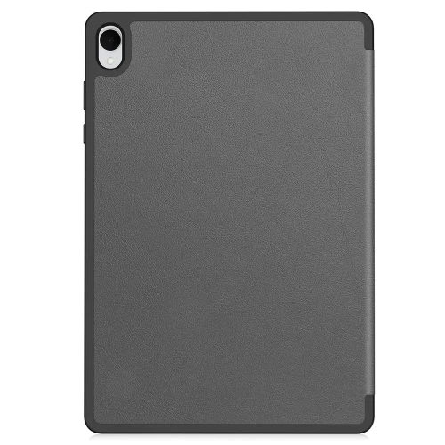 Etui z klapką Bizon Case Tab Lizard do Galaxy Tab S12 Plus, szare (6/9)