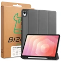 Etui z klapką Bizon Case Tab Lizard do Galaxy Tab S12 Plus, szare (9/9)
