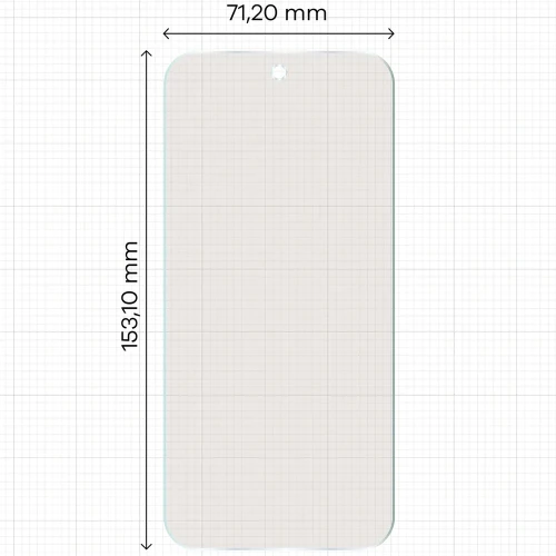 Folia matowa Bizon Film Matte do OPPO Find X10, 1 sztuka (2/5)