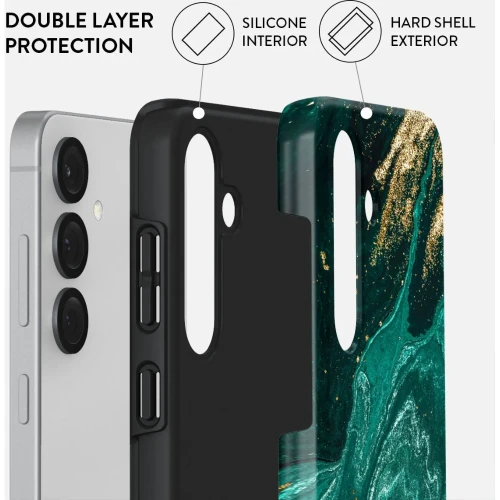 Etui Burga Tough Magnetic do Galaxy S25, Emerald Pool (3/5)