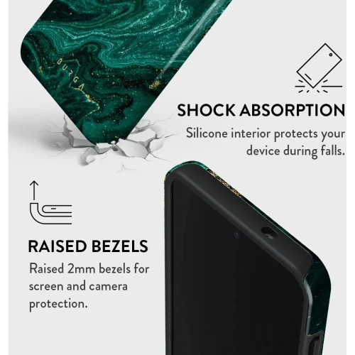 Etui Burga Tough Magnetic do Galaxy S25, Emerald Pool (5/5)