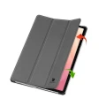 Etui z klapką Bizon Case Tab Croc do Galaxy Tab S12 Plus, szare (6/8)
