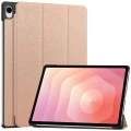Etui z klapką Bizon Case Tab Croc do Galaxy Tab S12 Plus, różowozłote (1/8)