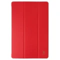 Etui z klapką Bizon Case Tab Croc do Galaxy Tab S12 Plus, czerwone (5/8)