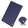 Etui z klapką Bizon Case Tab Croc do Galaxy Tab S12 Plus, granatowe (3/8)