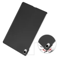 Etui z klapką Bizon Case Tab Croc do Galaxy Tab S12 Plus, czarne (3/8)