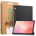 Etui z klapką Bizon Case Tab Croc do Galaxy Tab S12 Plus, czarne (8/8)