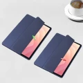Etui z klapką Bizon Case Tab Clear Matt do Galaxy Tab S12 Plus, granatowe (5/8)