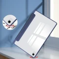 Etui z klapką Bizon Case Tab Clear Matt do Galaxy Tab S12 Plus, granatowe (6/8)