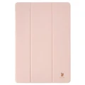 Etui z klapką Bizon Case Tab Clear Matt do Galaxy Tab S12 Plus, różowe (4/8)