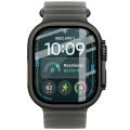 Szkło hybrydowe Bizon Watch Glass Edge Hybrid dla Apple Watch Ultra 4 49mm, czarne (2/5)