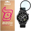 Szkło hybrydowe Bizon Watch Glass Edge Hybrid dla Honor Watch 6 / 6 Plus, czarne (1/5)