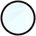 Szkło hybrydowe Bizon Watch Glass Edge Hybrid dla Honor Watch 6 / 6 Plus, czarne (3/5)