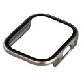 Etui ze szkłem do zegarka Bizon Case Watch Adamo do Xiaomi Redmi Watch 6 Lite, satynowo-szampańskie (6/8)