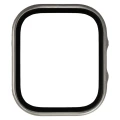 Etui ze szkłem do zegarka Bizon Case Watch Adamo do Xiaomi Redmi Watch 6 Lite, satynowo-szampańskie (8/8)