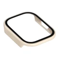 Etui ze szkłem do zegarka Bizon Case Watch Adamo do Xiaomi Redmi Watch 6 Lite, beżowe (7/8)