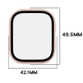 Etui ze szkłem do zegarka Bizon Case Watch Adamo do Xiaomi Redmi Watch 6 Lite, różowe (2/8)