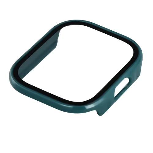 Etui ze szkłem do zegarka Bizon Case Watch Adamo do Xiaomi Redmi Watch 6 Lite, zielone (6/8)