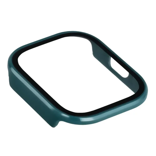 Etui ze szkłem do zegarka Bizon Case Watch Adamo do Xiaomi Redmi Watch 6 Lite, zielone (7/8)